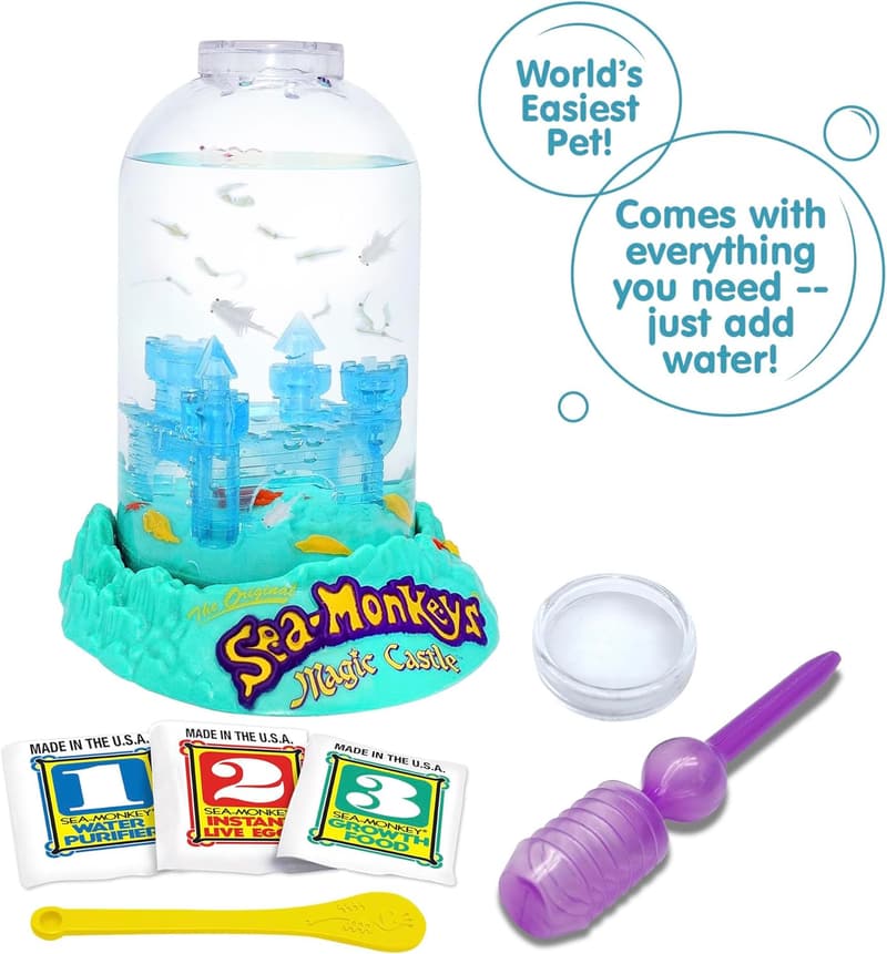 Sea-Monkeys® Magic Castle Instant Pets for Ages 6+