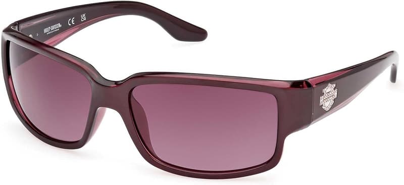 Harley-Davidson Women's Classic Metal Rectangular Sunglasses