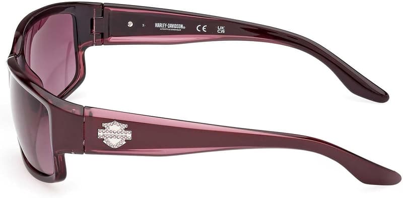 Harley-Davidson Women's Classic Metal Rectangular Sunglasses