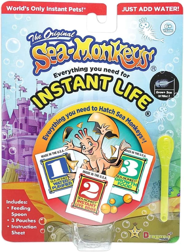 Sea-Monkeys® Instant Life - Unique Pets for Ages 6+