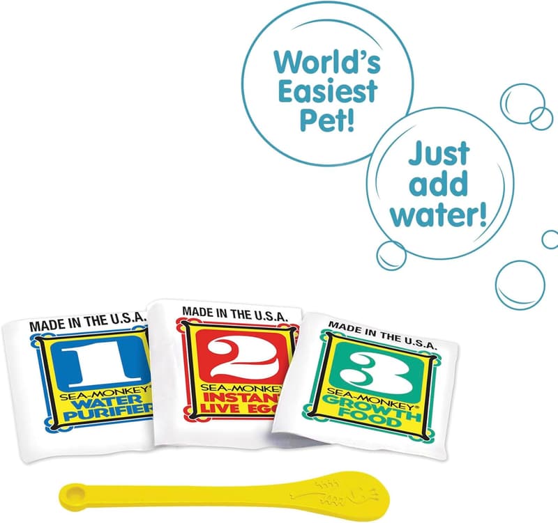Sea-Monkeys® Instant Life - Unique Pets for Ages 6+
