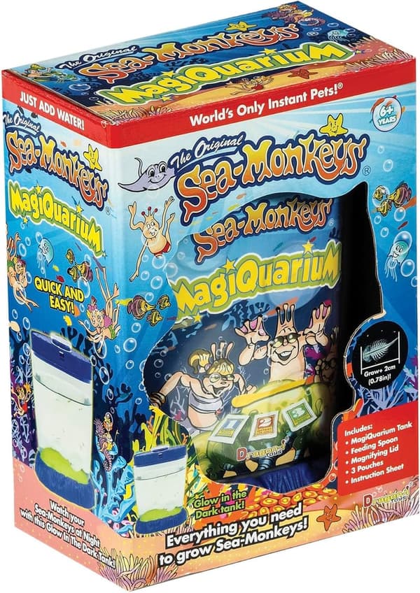 Magiquarium Sea-Monkeys Kit - No-Mess Grow Your Own Pet