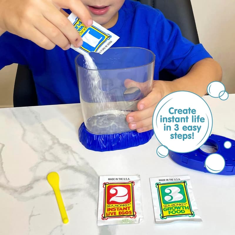 Magiquarium Sea-Monkeys Kit - No-Mess Grow Your Own Pet