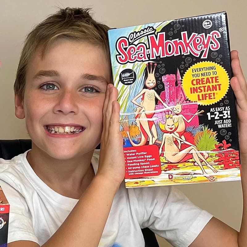 Sea Monkeys Growth Kit - Instant Pets for Kids 6+
