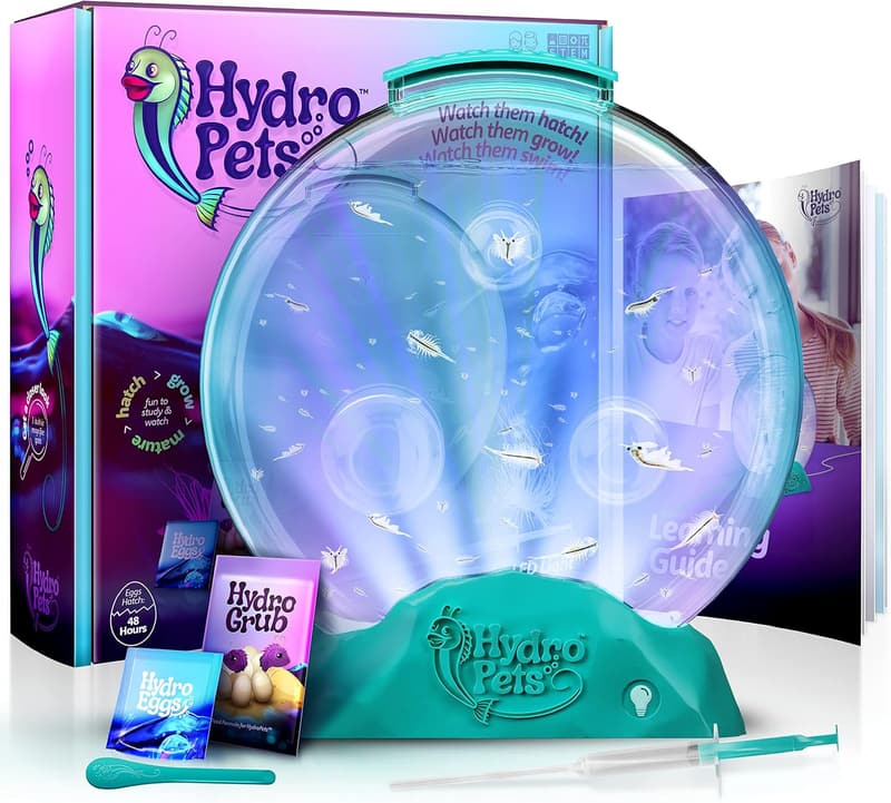 STEM Live Sea Pets Habitat Kit - Light Up Tank for Kids 6-12