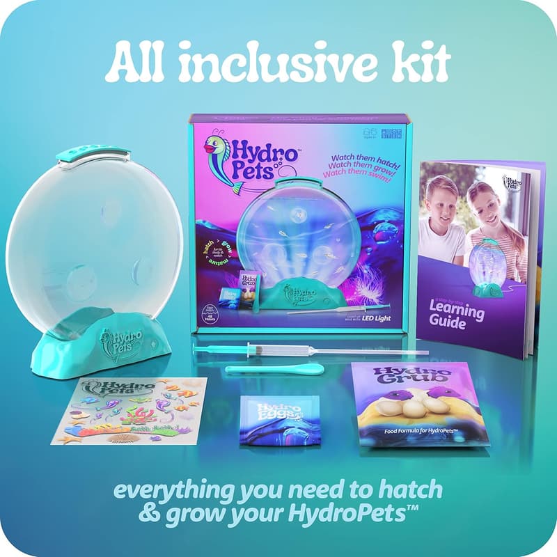 STEM Live Sea Pets Habitat Kit - Light Up Tank for Kids 6-12