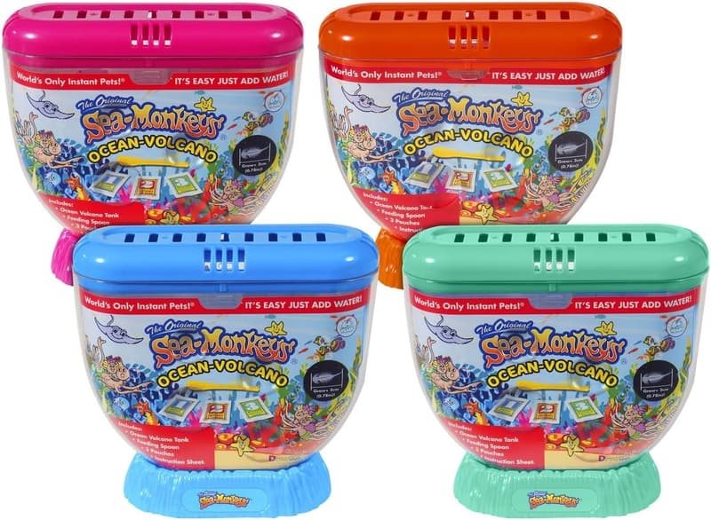 Instant Sea-Monkeys® Ocean Volcano Pets - Assorted Colors, Ages 6+