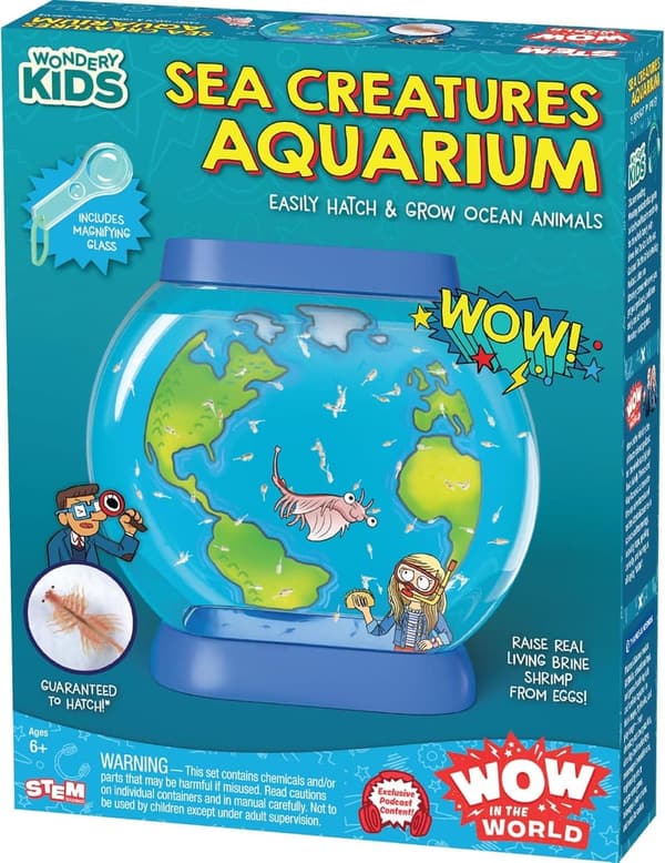 STEM Toy Aquarium for Kids 6+ | Hatch Real Brine Shrimp
