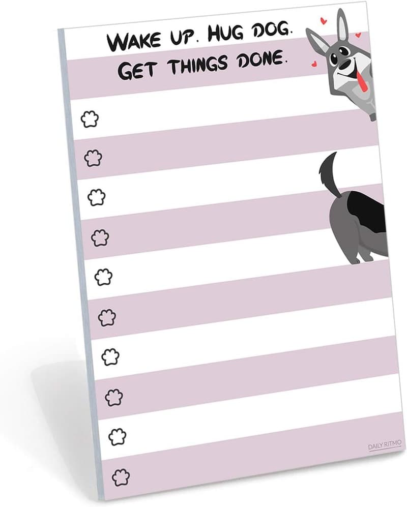 Dog Lover Sticky Notes - 50 Pages To-Do List Notepad