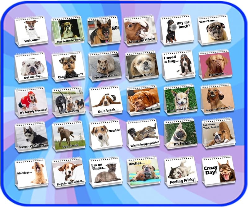 Funny Dog Desk Sign | Perfect Gift for Dog Lovers