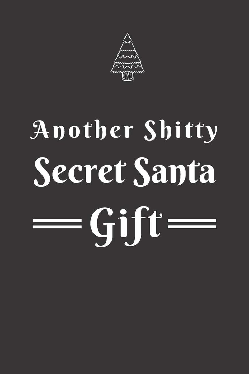 Unique Secret Santa Journal Gift for Men and Women