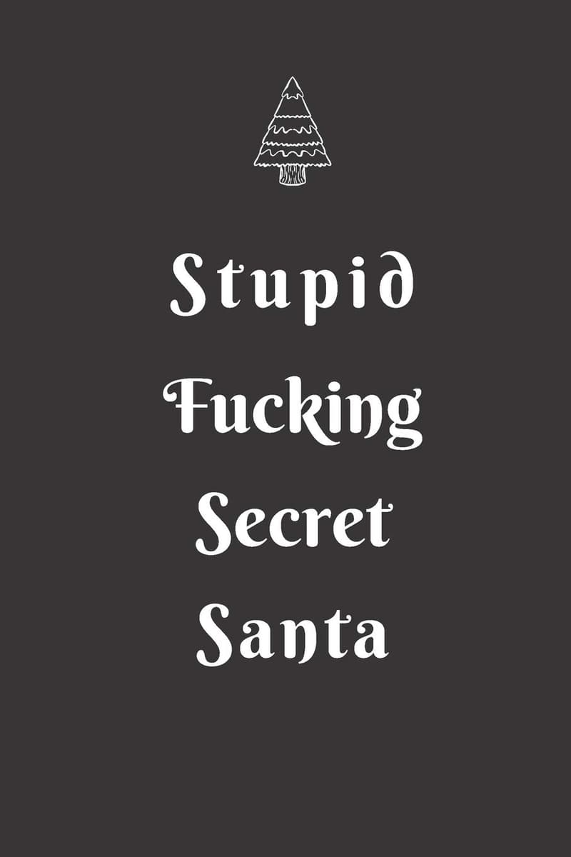 Secret Santa Journal Gift for Men & Women, Lined Pages