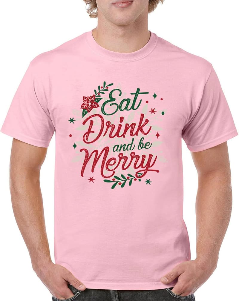 Jolly AF Men's T-Shirt for Christmas Holiday Spirit