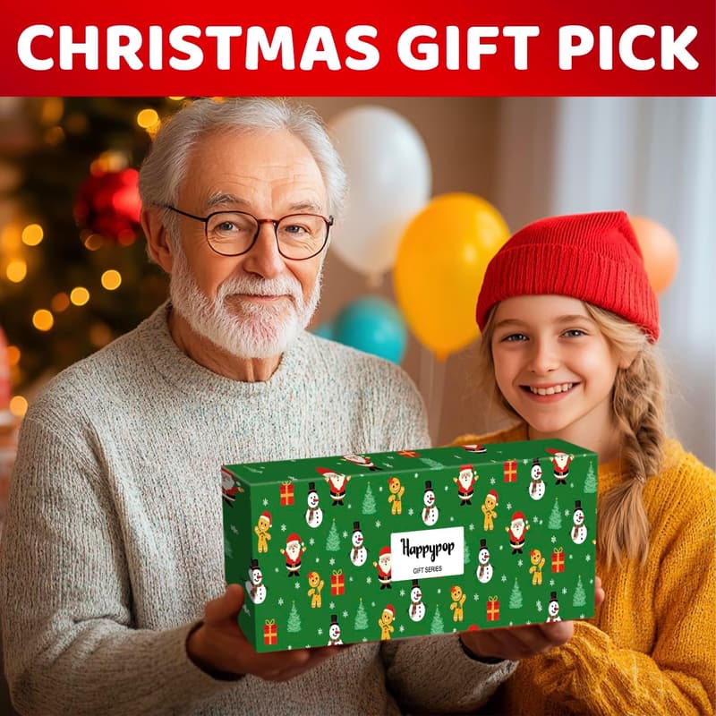 Men's Christmas Stocking Socks - Secret Santa Gift