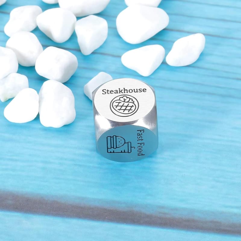 Valentine's Day Food Dice Decider for Men & Couples