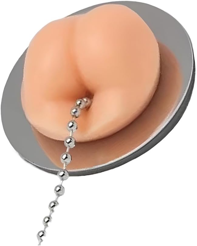 Funny Sink Stopper - Novelty Drain Plug Gift for Him/Her