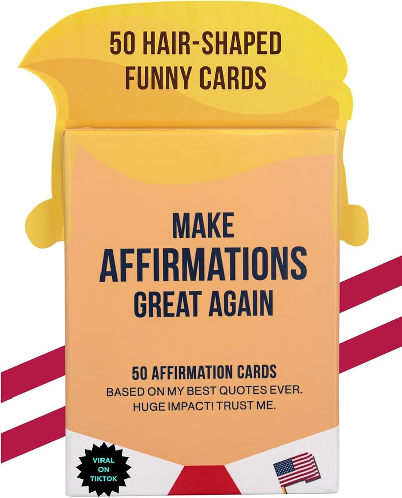 Funny Motivational Affirmation Cards for Men - Great Gift Idea