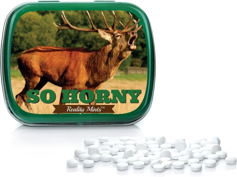 Naughty Stag Party Wintergreen Mints for Adults