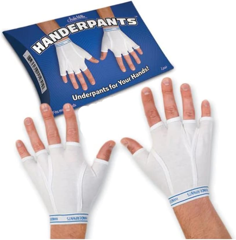 Handerpants Briefs for Hands - White, 1 Pack