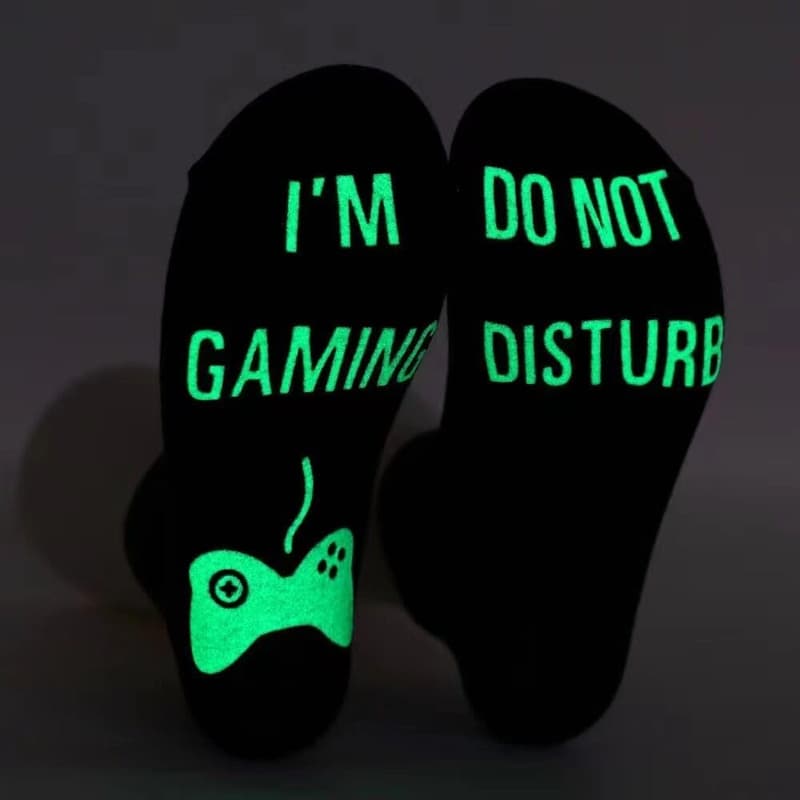 Funny Gaming Socks for Men - Novelty Christmas Stocking Stuffers