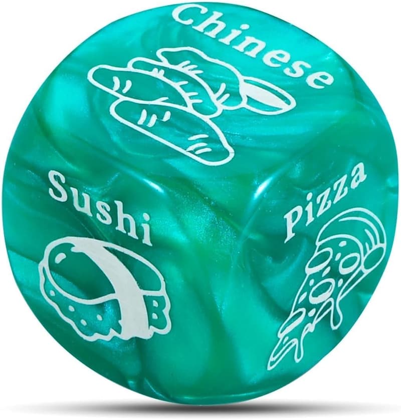 Easter Family Game Night Gift Basket - Food Decision Dice