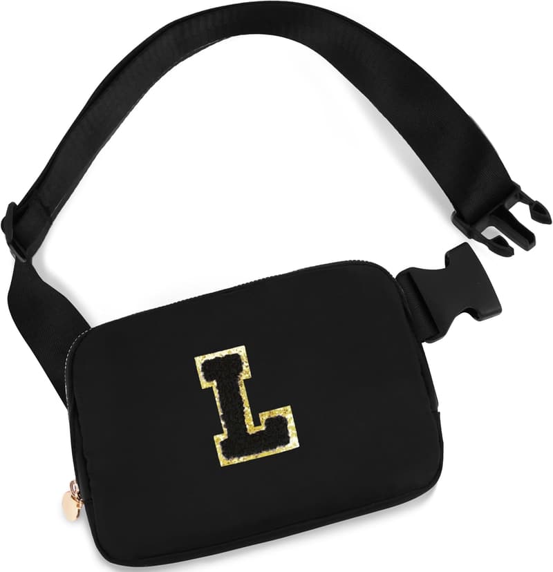 Men's Crossbody Travel Bag - Ideal Graduation Gift, Black