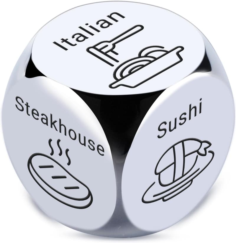 Fathers Day Food Decider Gift for Husband or Boyfriend