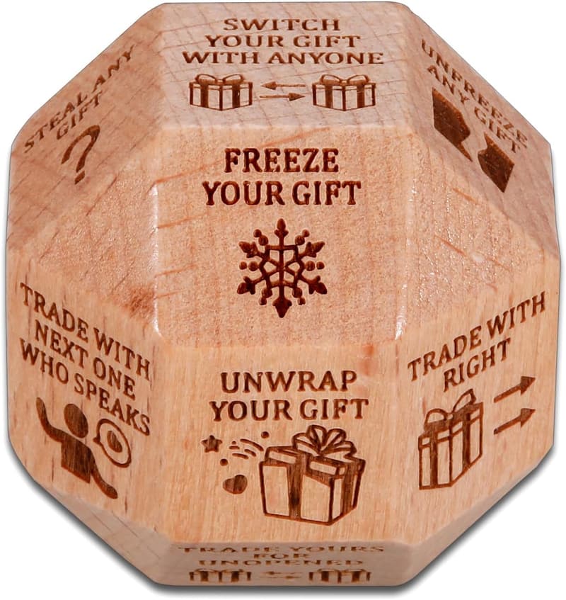 Christmas Party Gift Exchange Dice Game for Adults