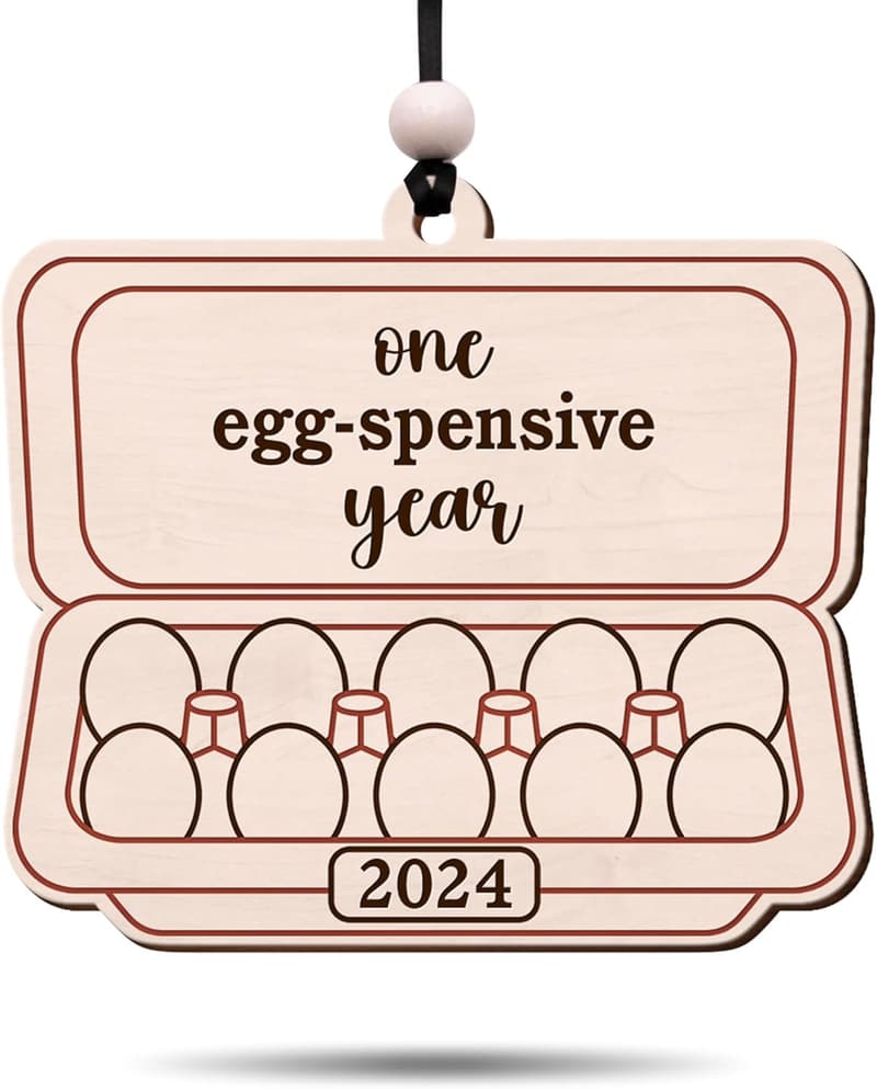 Funny Christmas Ornament 2024 - Unique Adult Gag Gift