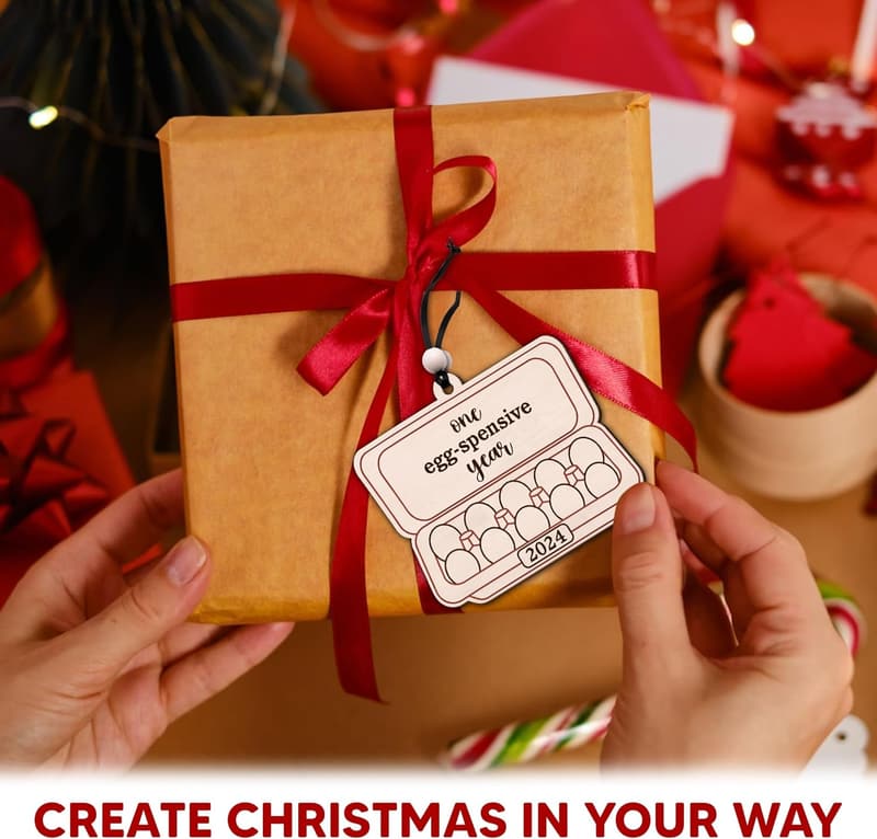 Funny Christmas Ornament 2024 - Unique Adult Gag Gift