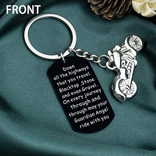 Motorcycle Keychain for Men - Perfect Gift for Riders