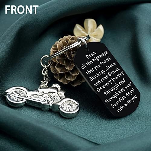 Motorcycle Keychain for Men - Perfect Gift for Riders