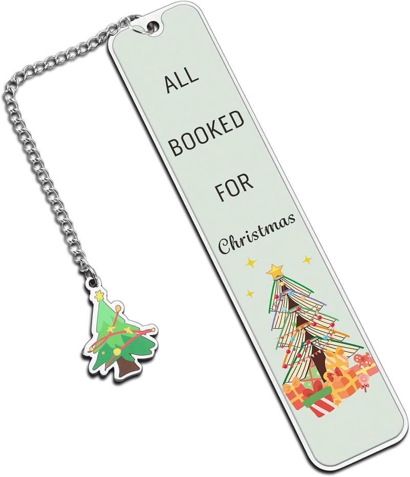Christmas Bookmarks for Book Lovers - Unique Stocking Stuffers