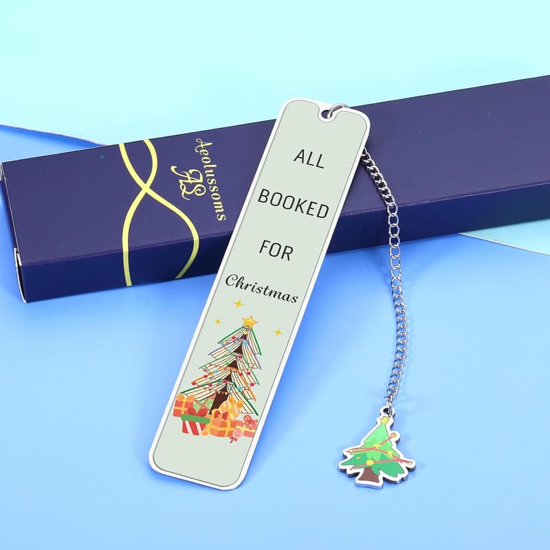 Christmas Bookmarks for Book Lovers - Unique Stocking Stuffers