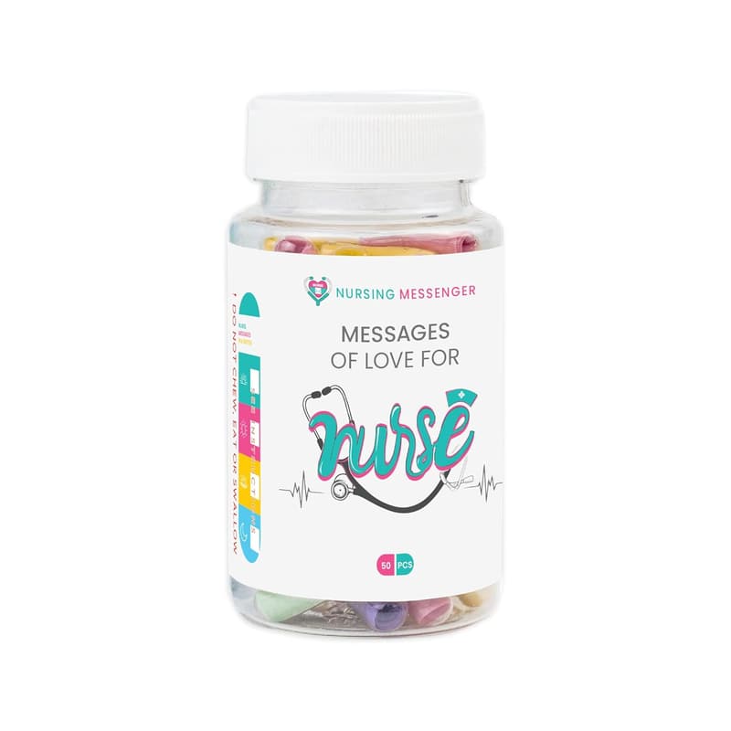 Nurse Appreciation Gift: Heartfelt Messages Capsule Set