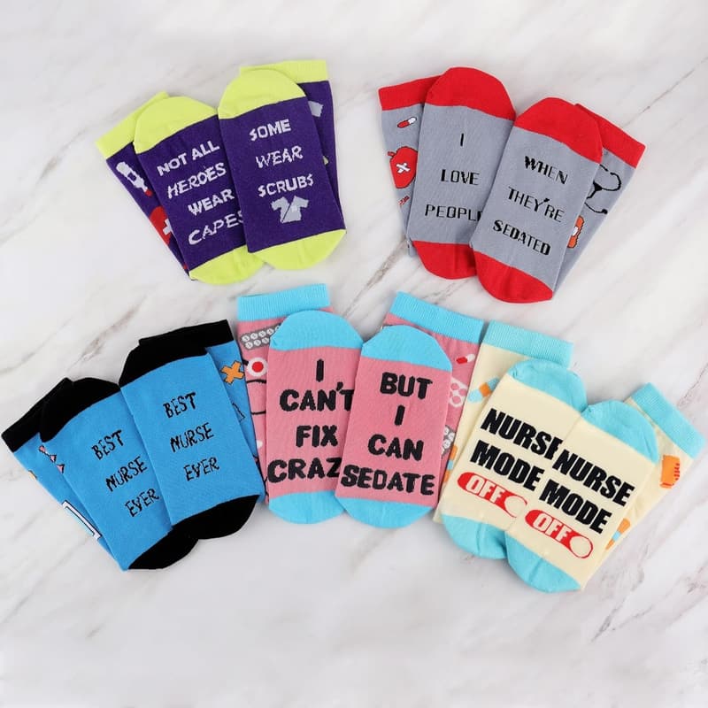 Funny Cat Plant Socks for Women - Perfect Gift for Moms