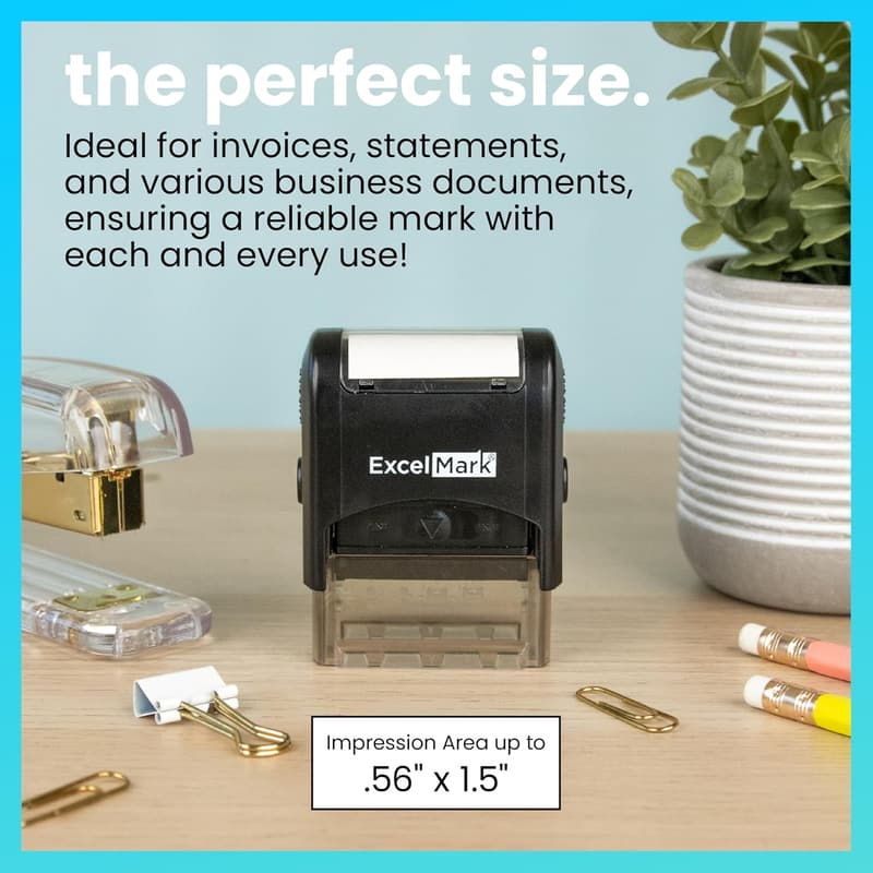 WTF? Self-Inking Novelty Message Stamp - Red Ink