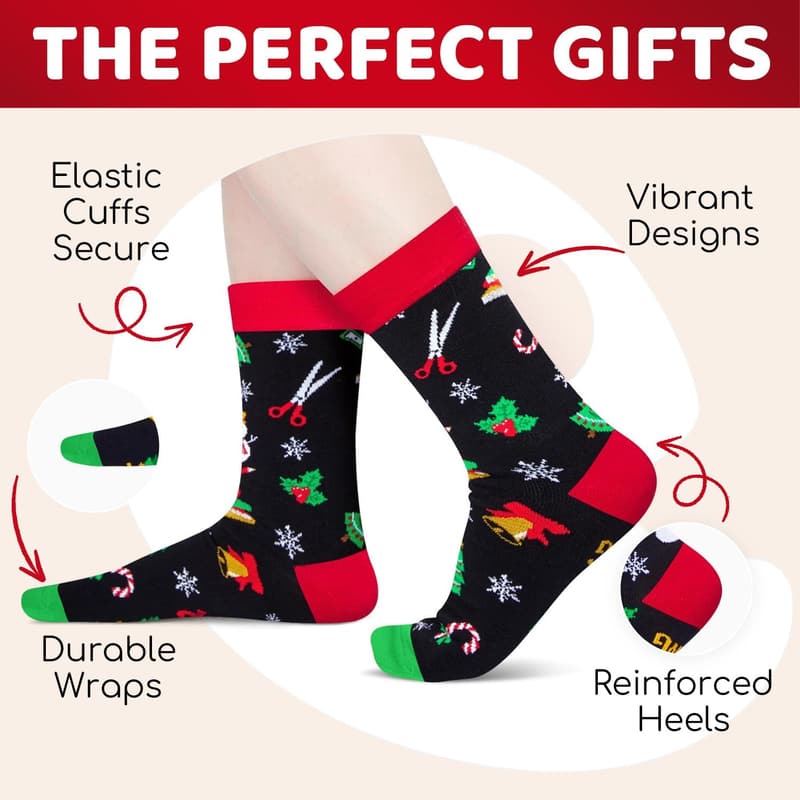 Christmas Gifts Socks - Fun Stocking Stuffers for Everyone