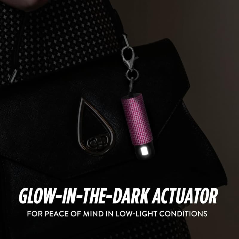 Maximum Strength Pepper Spray Keychain with Safety Twist Top
