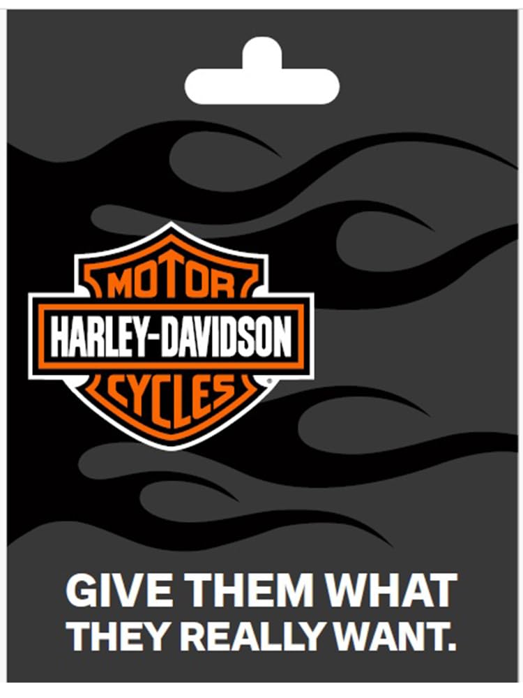Harley-Davidson Gift Card for Motorcycle Enthusiasts