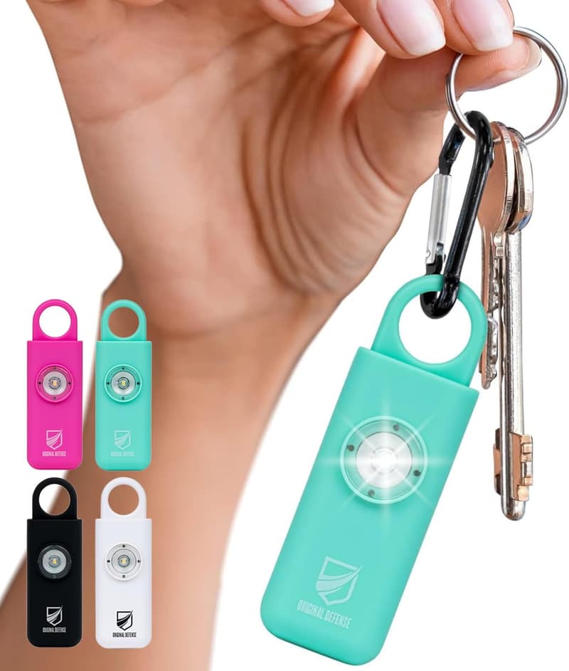 Siren Self-Defense Alarm - 130 dB Keychain for Women & Kids