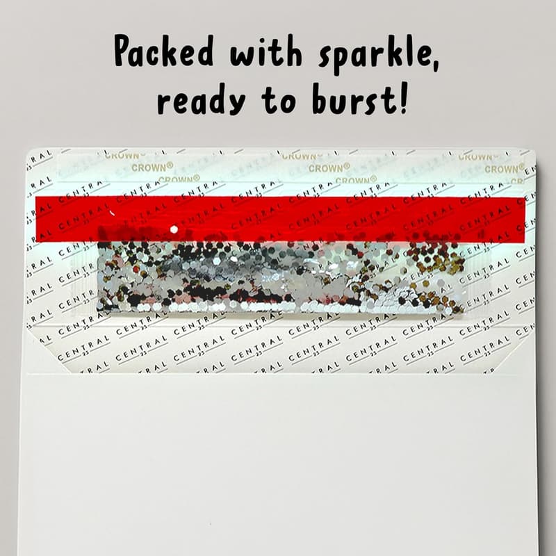Glitter Bomb Prank Envelope – Exploding Confetti Surprise for Any Occasion