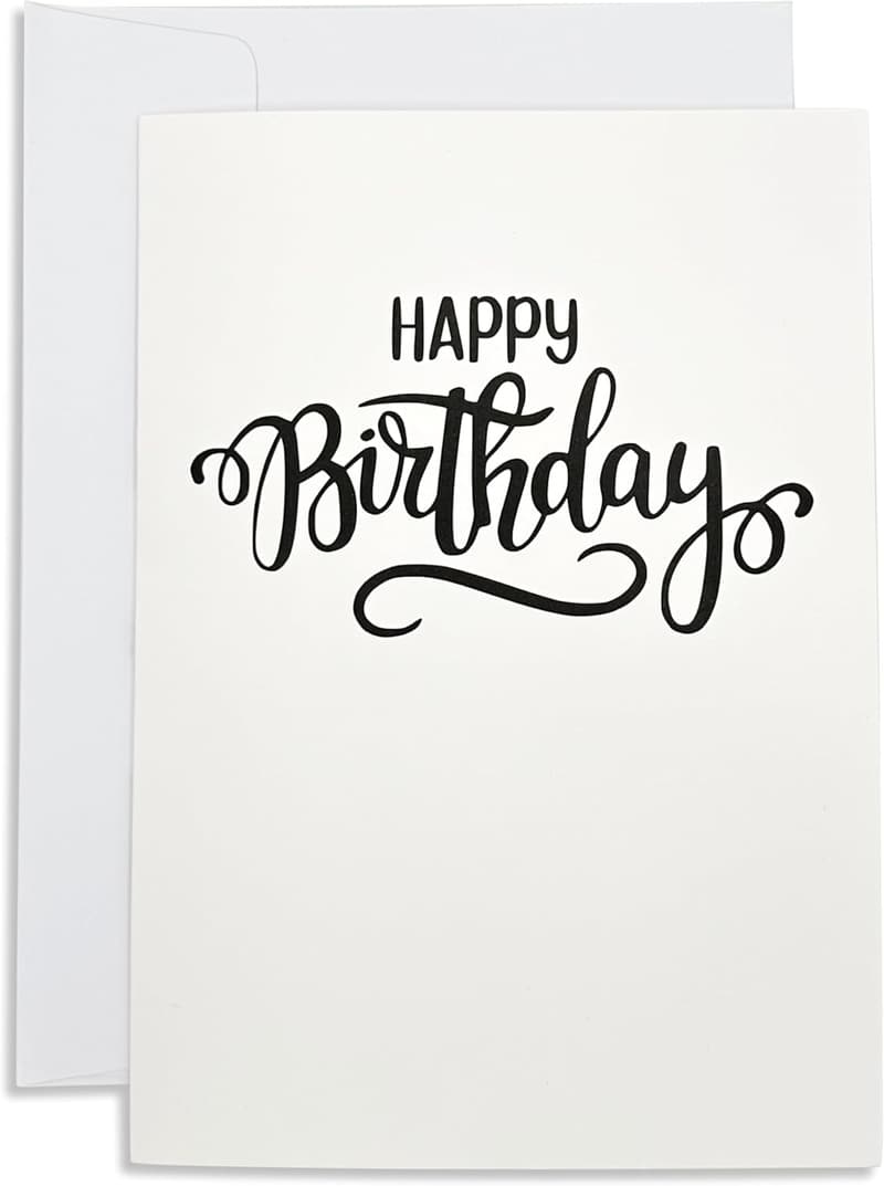 Hilarious Singing Prank Birthday Card with Glitter Surprise