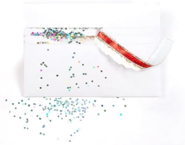 Glitter Prank Envelopes for Cards - 3-Pack Surprises