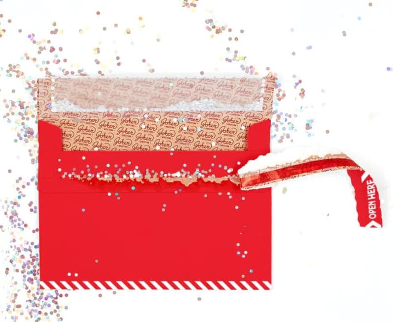 Glitter Trap Prank Envelopes – 3-Pack Biodegradable Fun