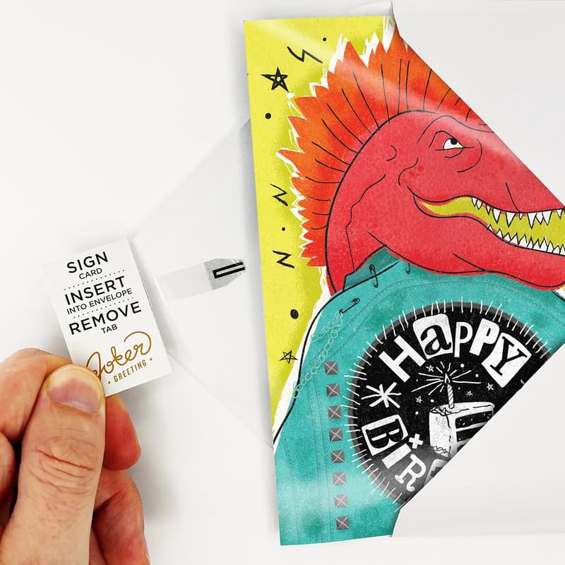 Funny Birthday Prank Card - Endless Rocking Dinosaur Song