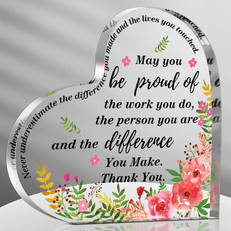 Graduation Desk Decor - Thank You Gifts for Women