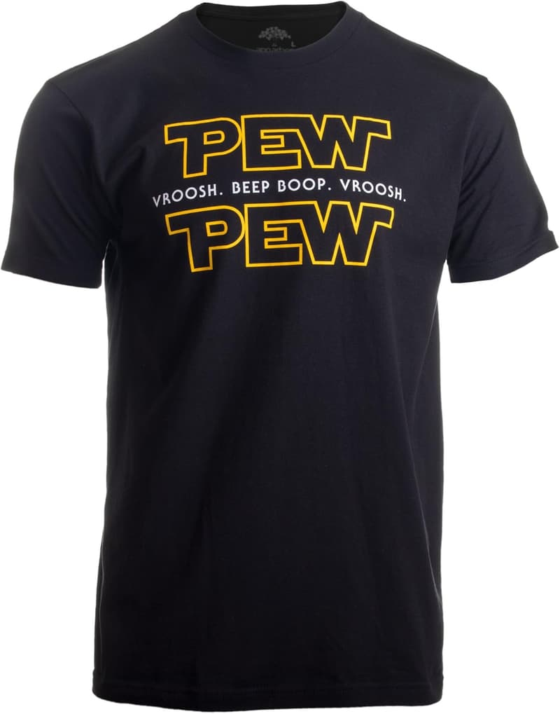 Funny Sci-fi Star Wars T-Shirt for Geek Men and Women