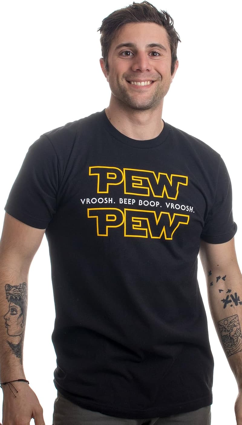 Funny Sci-fi Star Wars T-Shirt for Geek Men and Women