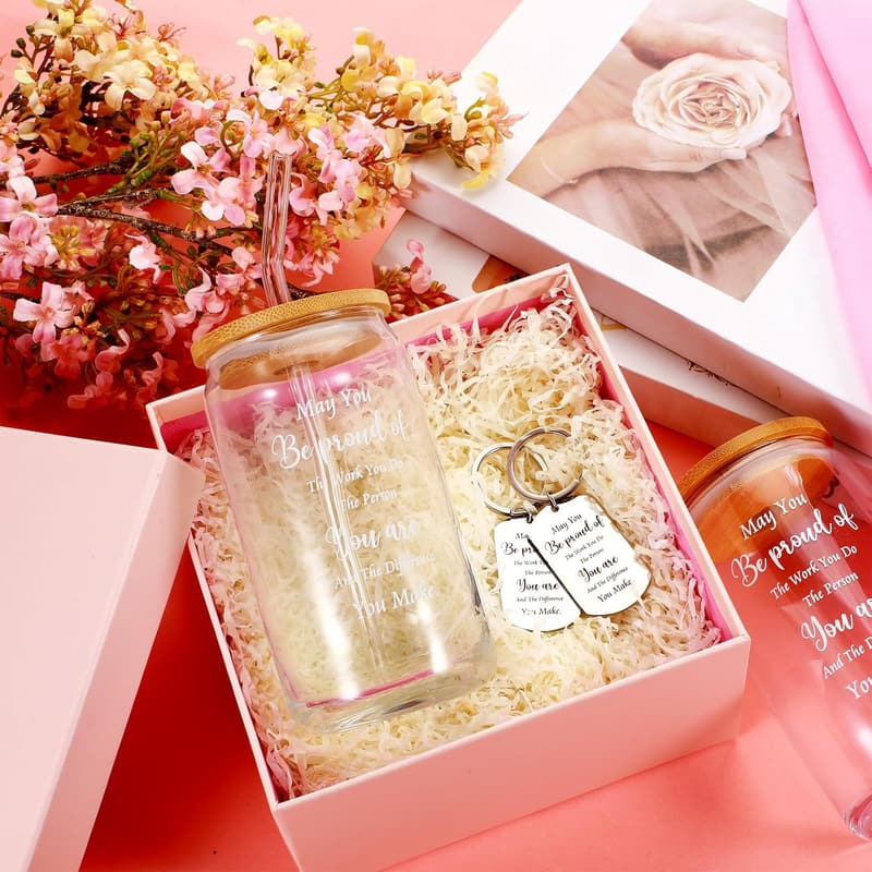 Employee Appreciation Gift Set for Women – 36-Pc Cups & Accessories